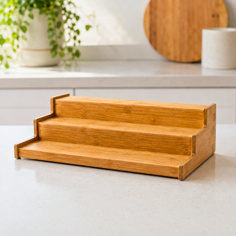Groveware™ Tiervale Bamboo Spice Rack